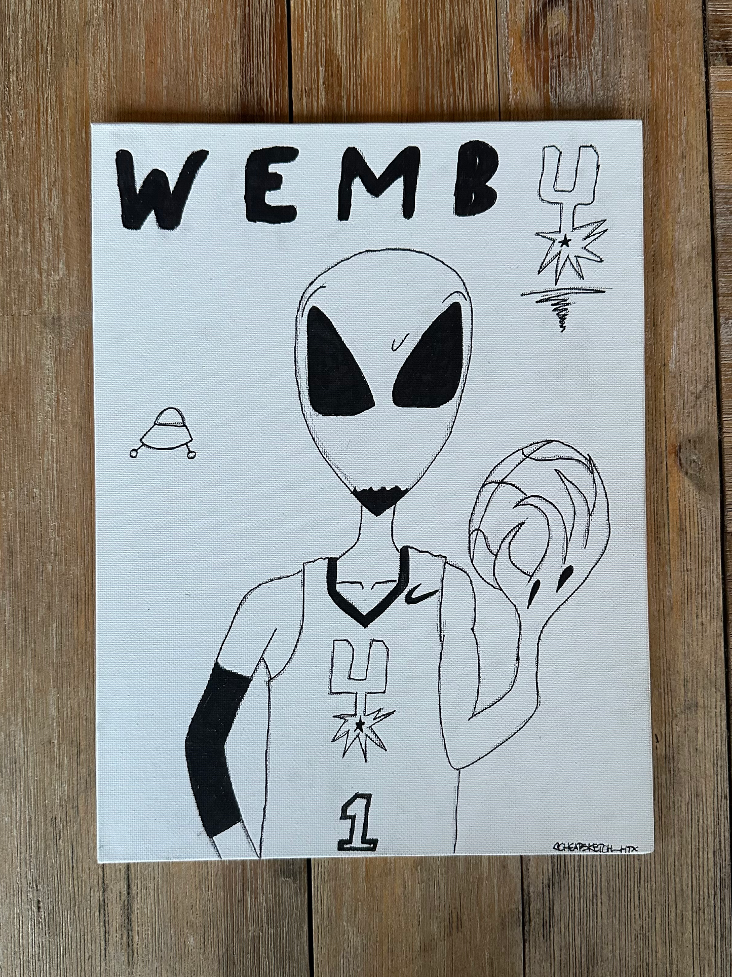 Wemby Canvas
