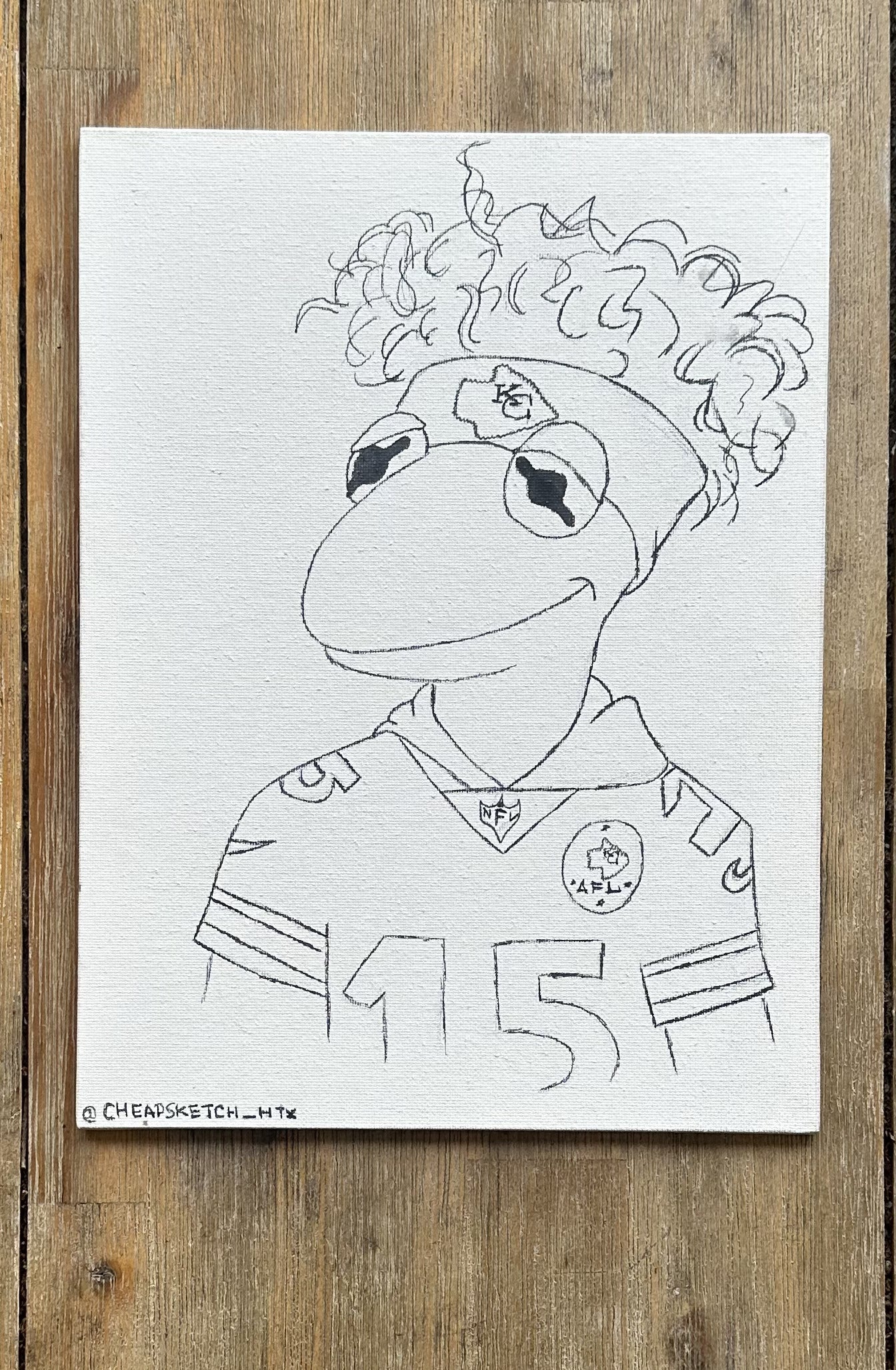 Kermit Mahomes Canvas